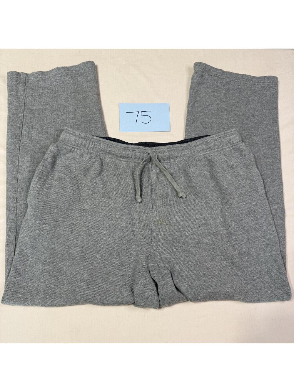 Grant Thomas Gray Cotton Sweatpants Men's Size Large